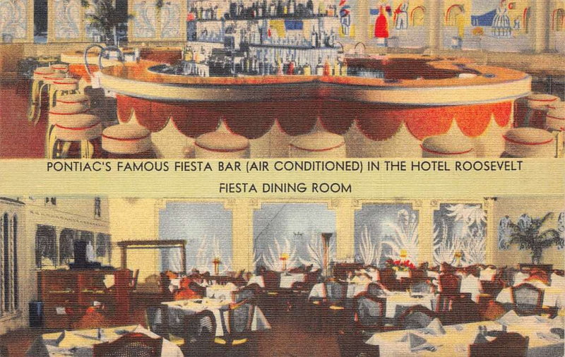 Hotel Roosevelt - Vintage Postcard (newer photo)